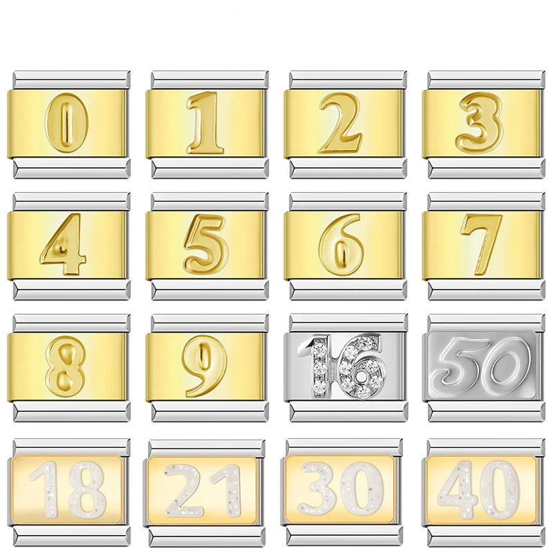 Charm Links Números
