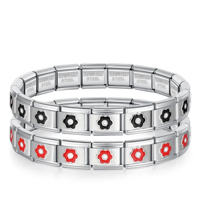 Pulseiras Estilo Nomination Links Flor
