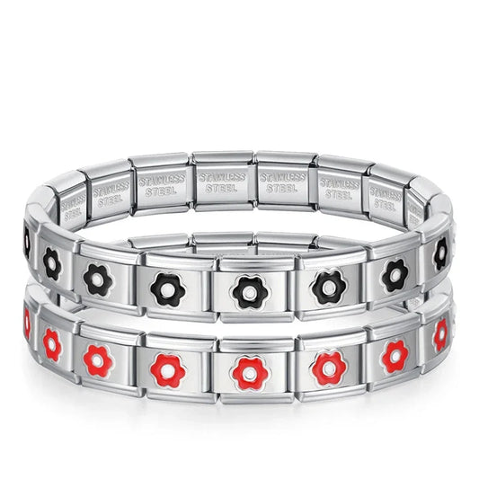 Pulseiras Estilo Nomination Links Flor