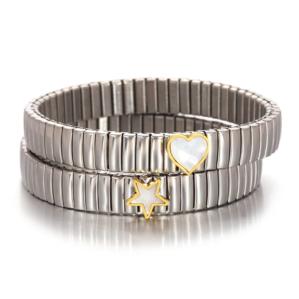 Pulseiras Elásticas Metálicas