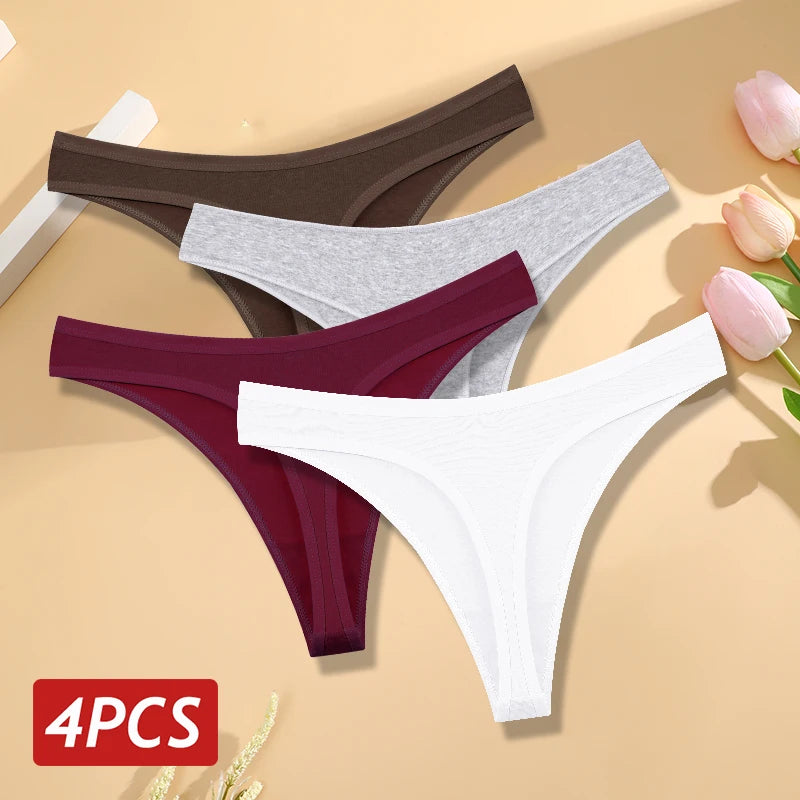 Cuecas de Algodão Pack 4PCS
