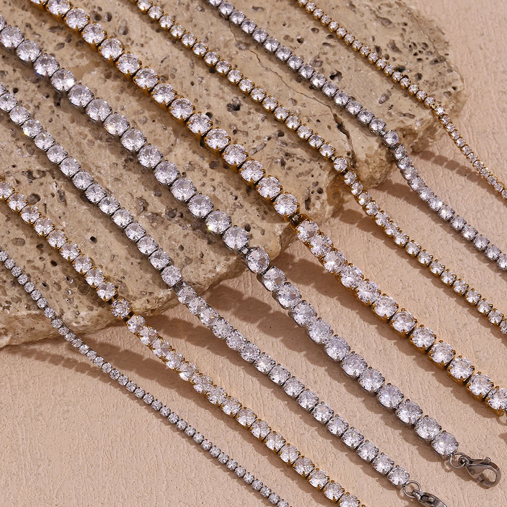 Pulseiras de Ténis Femininas