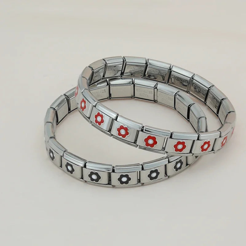 Pulseiras Estilo Nomination Links Flor