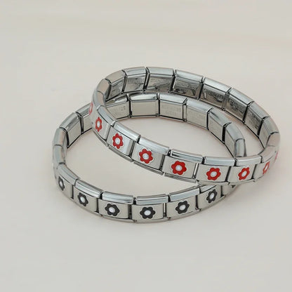 Pulseiras Estilo Nomination Links Flor