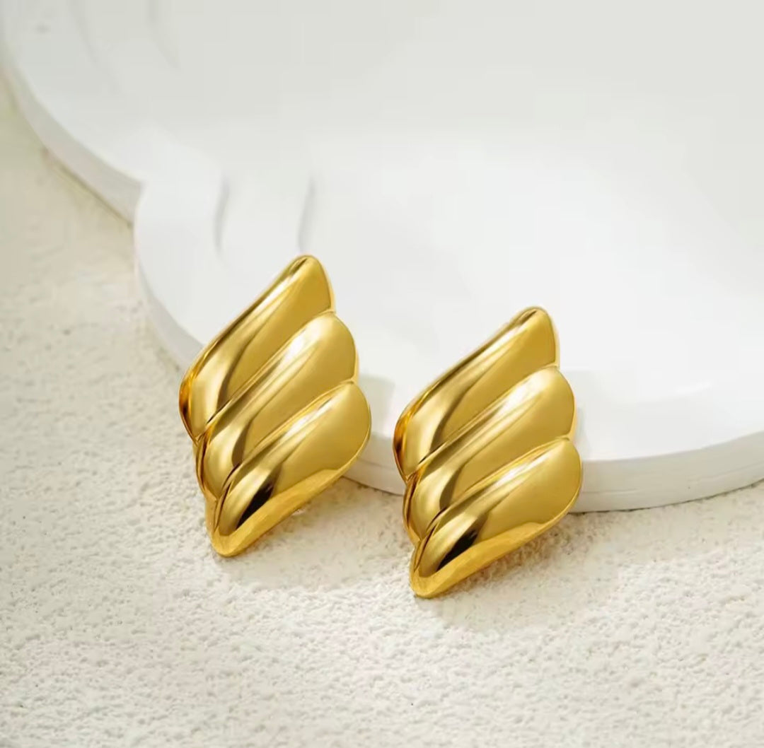 Brincos Vintage Ondas