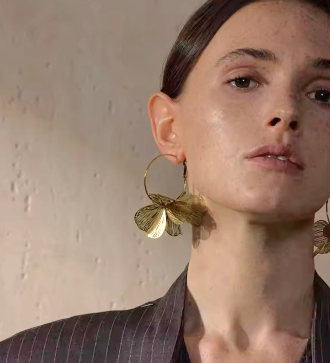 Brincos Tendência em Aço Inox