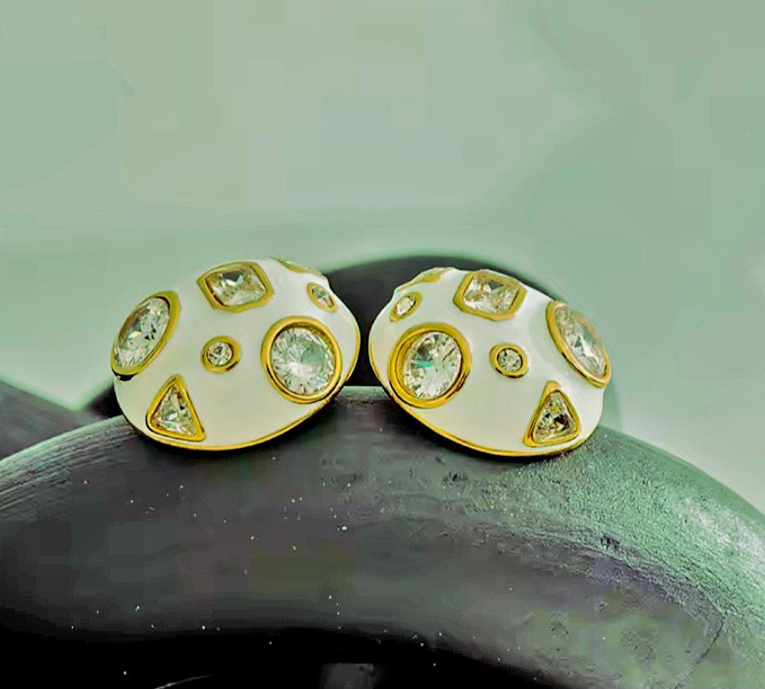 Brincos Elegantes em Aço Inox