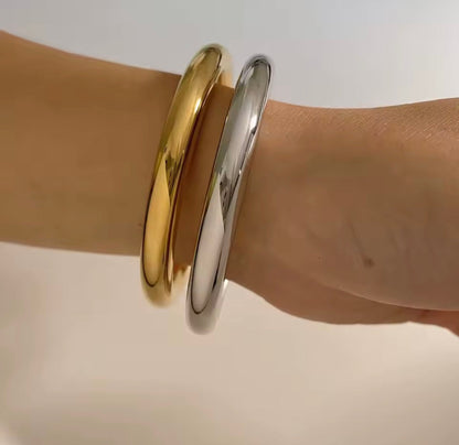 Pulseiras Clássicas em Aço Inox