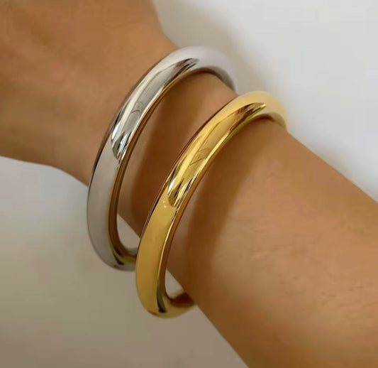 Pulseiras Clássicas em Aço Inox