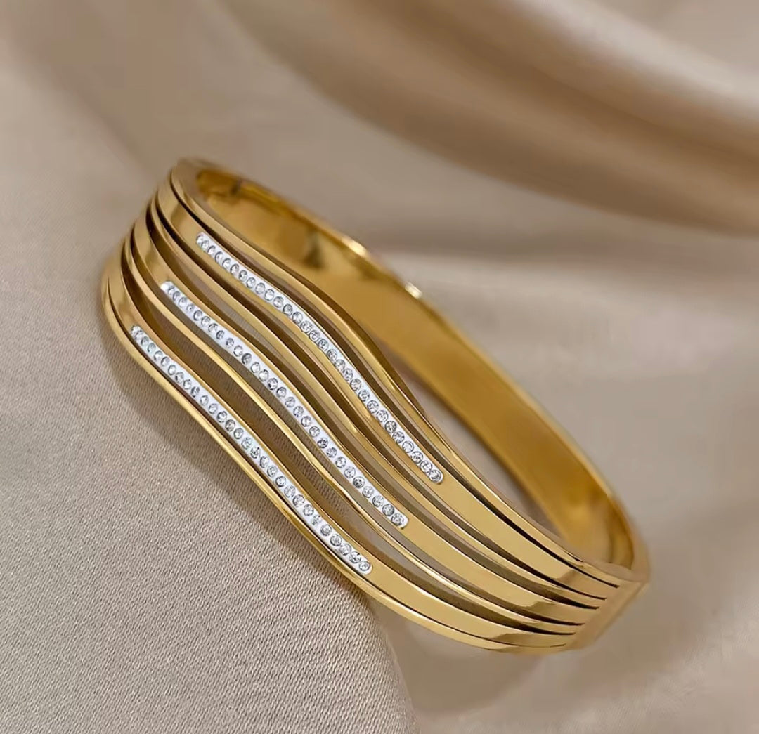 Pulseira Rígida Elegante