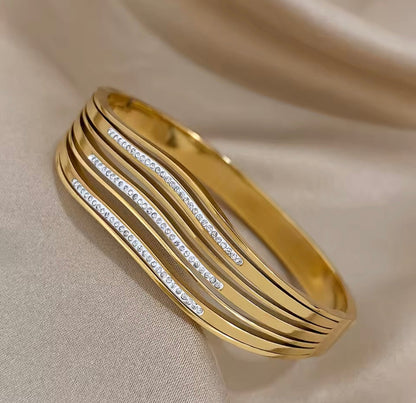 Pulseira Rígida Elegante