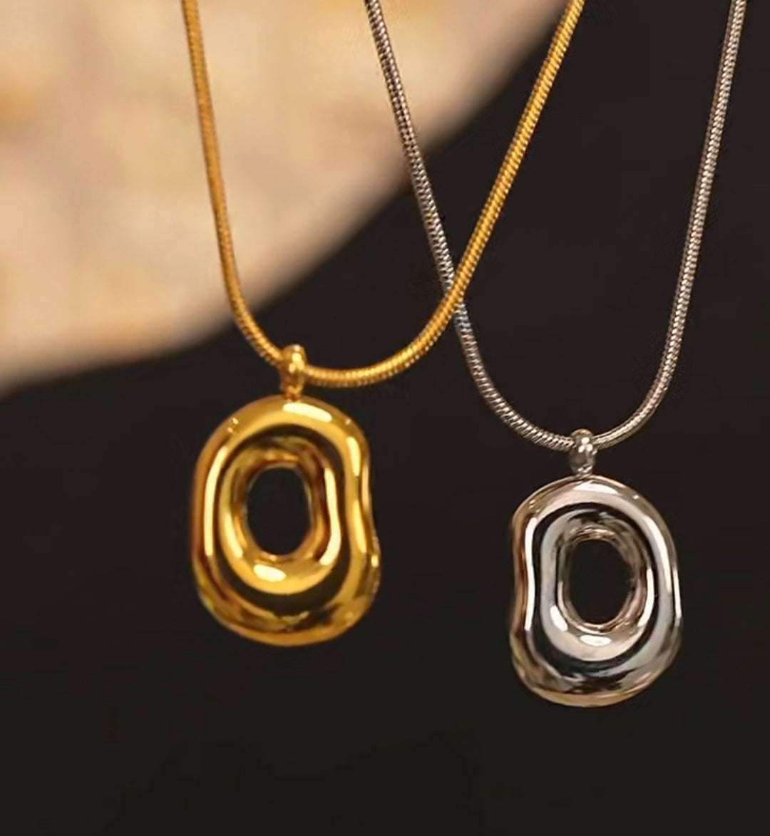 Colar Pendente Geométrico