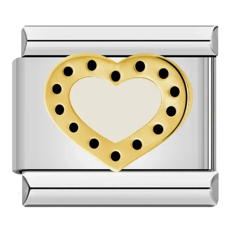 Charms Links Corações