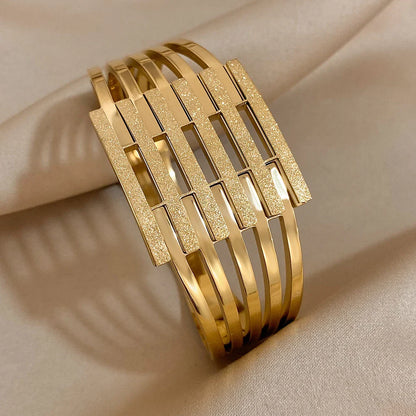 Pulseira Rígida em Aço Inox