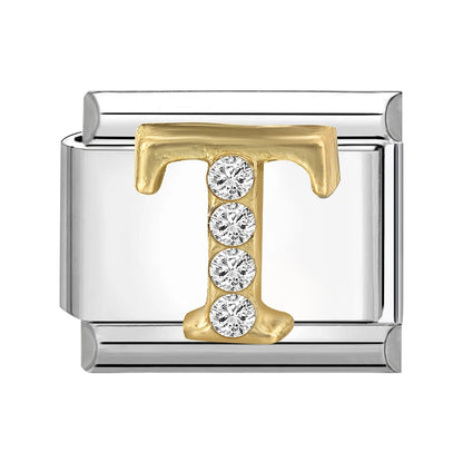 Charms Links Letras Brilhantes