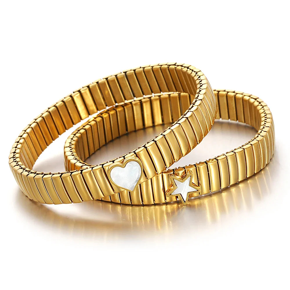 Pulseiras Elásticas Metálicas