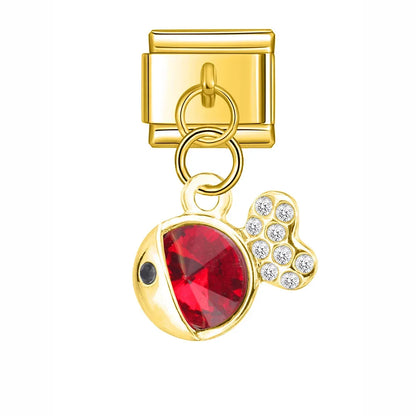 Charms Links Joaninhas e Peixes