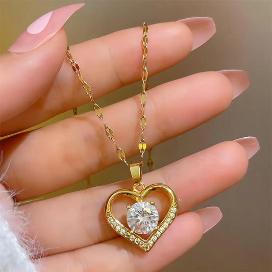 Colar Sparkle Heart