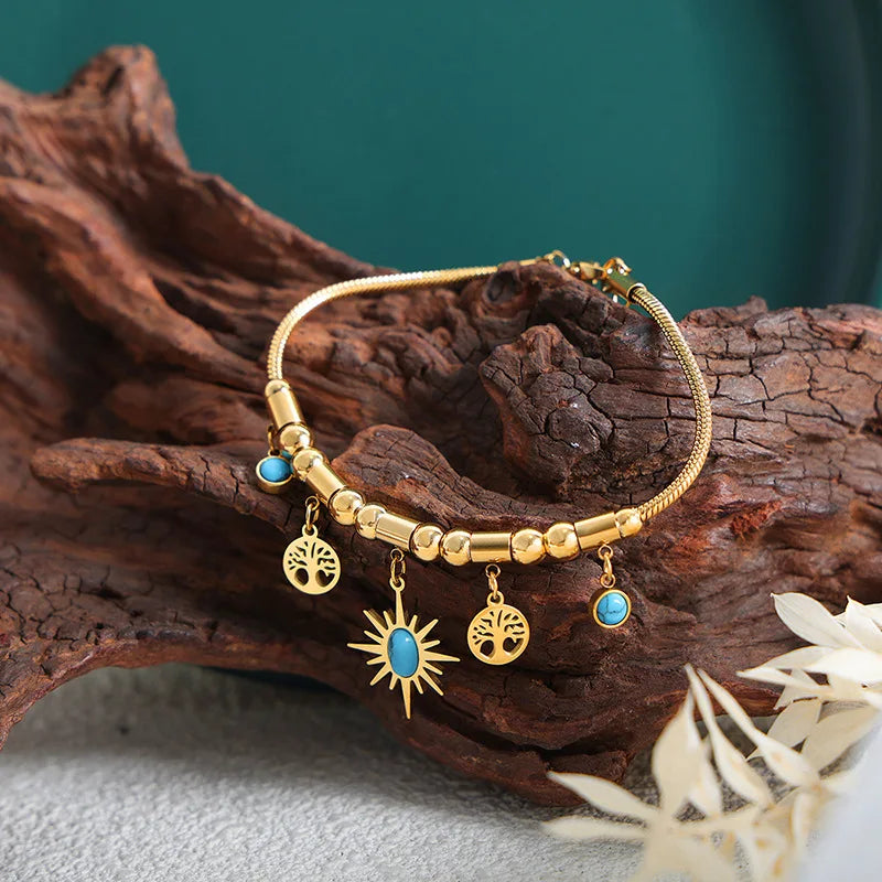 Pulseira Love Nature em Aço Inoxidável