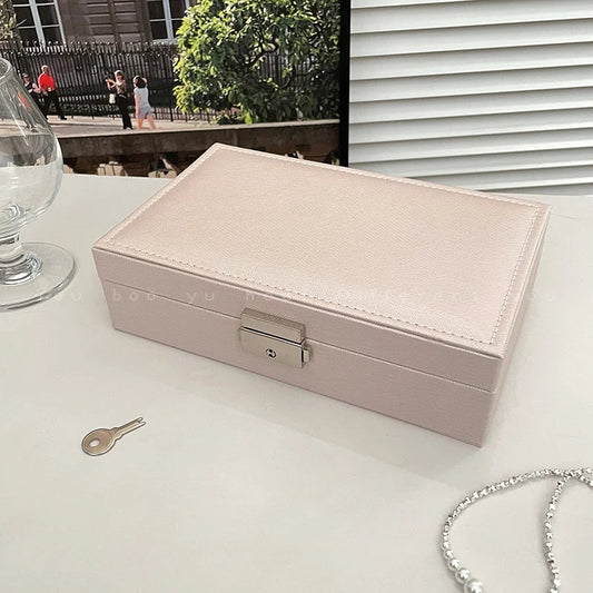 Guarda-Joias em 3 Cores Rosa Claro