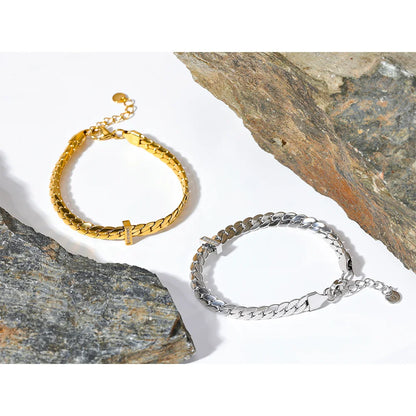 Pulseira de Corrente - Aço inoxidável