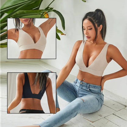 Sutiã Push-up Acolchoado Sem Aro
