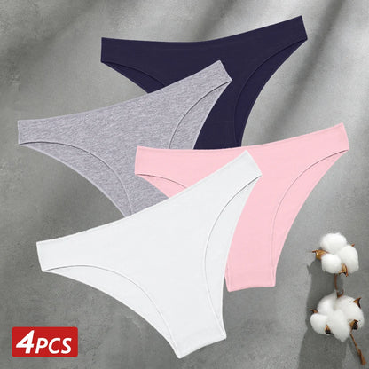 Cuecas de Algodão Pack 4PCS