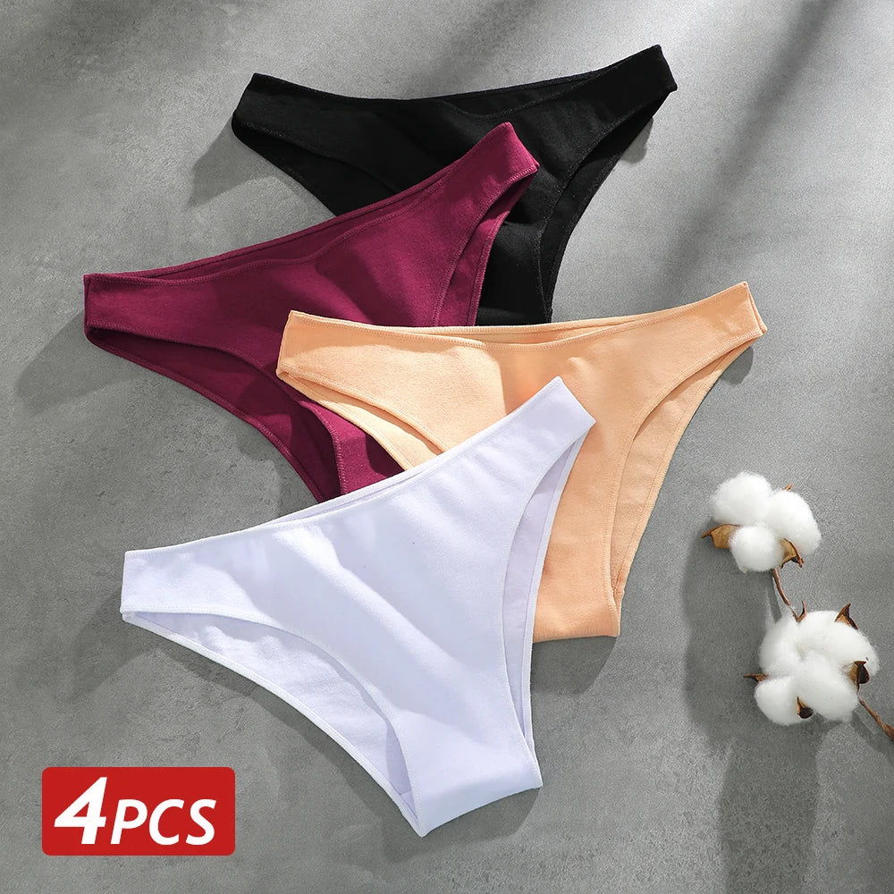 Cuecas de Algodão Pack 4PCS