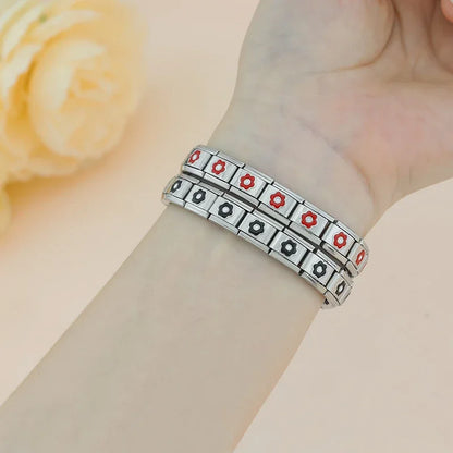 Pulseiras Estilo Nomination Links Flor