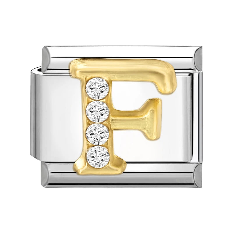 Charms Links Letras Brilhantes