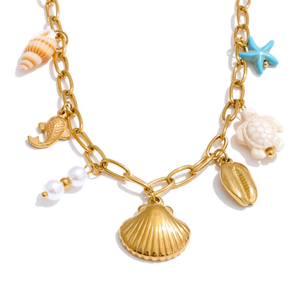 Colar e Pulseira Ocean Style