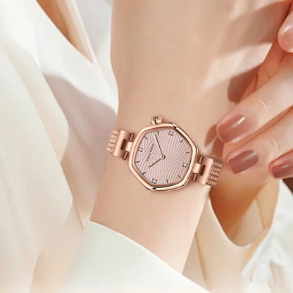 Relógio Feminino de Aço Inox