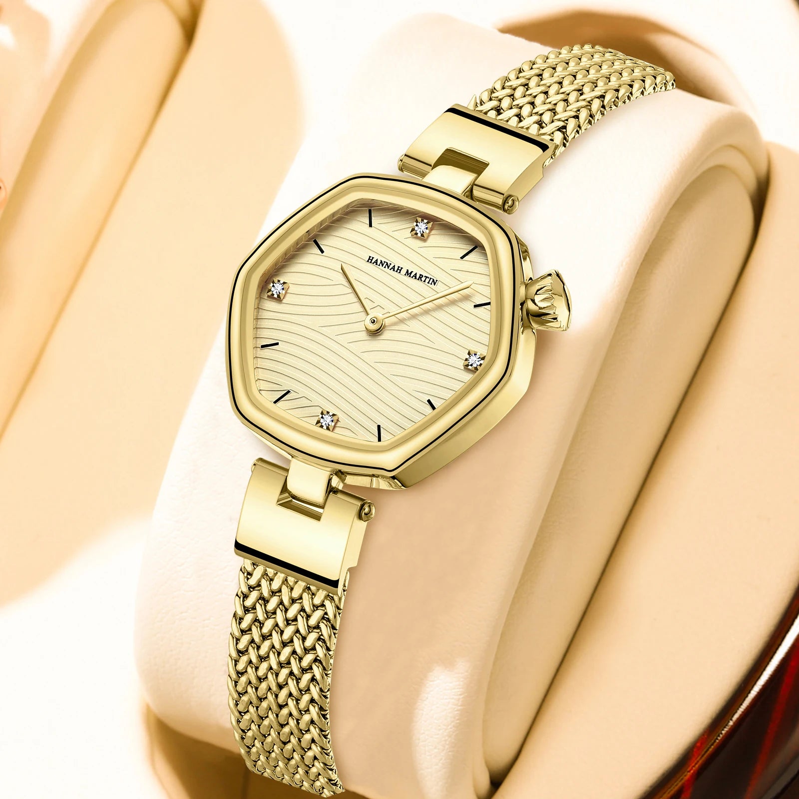 Relógio Feminino de Aço Inox