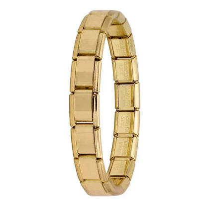 Pulseiras Italianas Originais em Aço Inoxidável