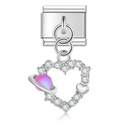 Charms Links Corações