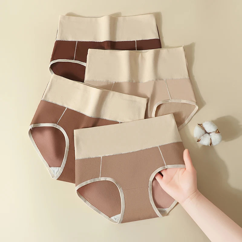 Cueca Modeladora de Cintura Alta Pack 4PCS