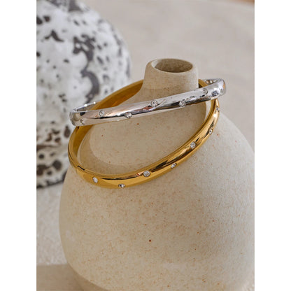 Bracelete Bangle - Aço inoxidável