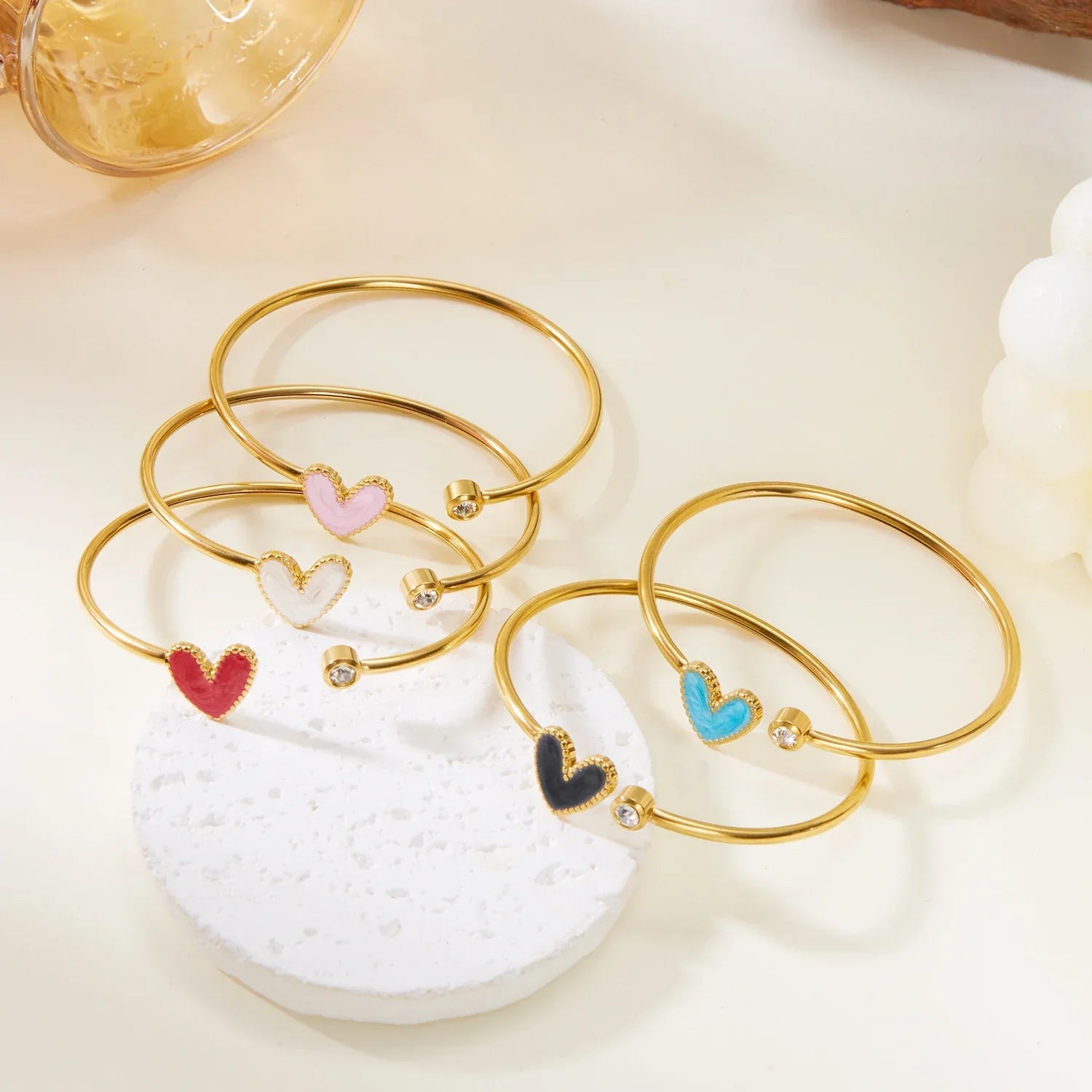 bangles de aço inox