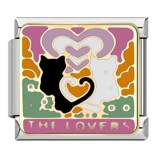 Bracelet italien Charm The Lovers 9 mm