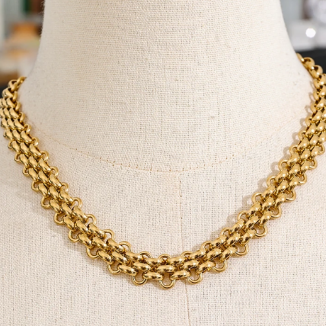 Colar e Pulseira de Corrente