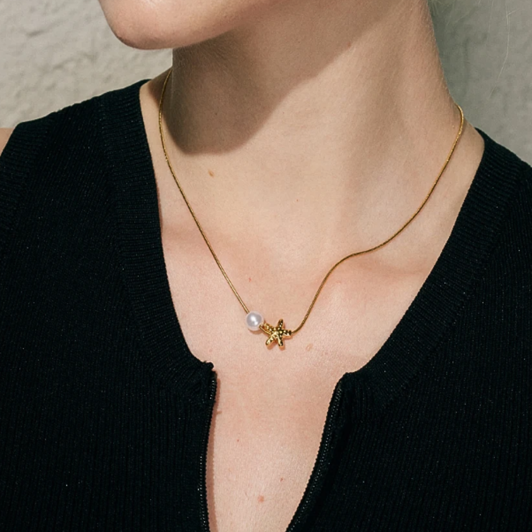 Colar de Pérola e Estrela do Mar