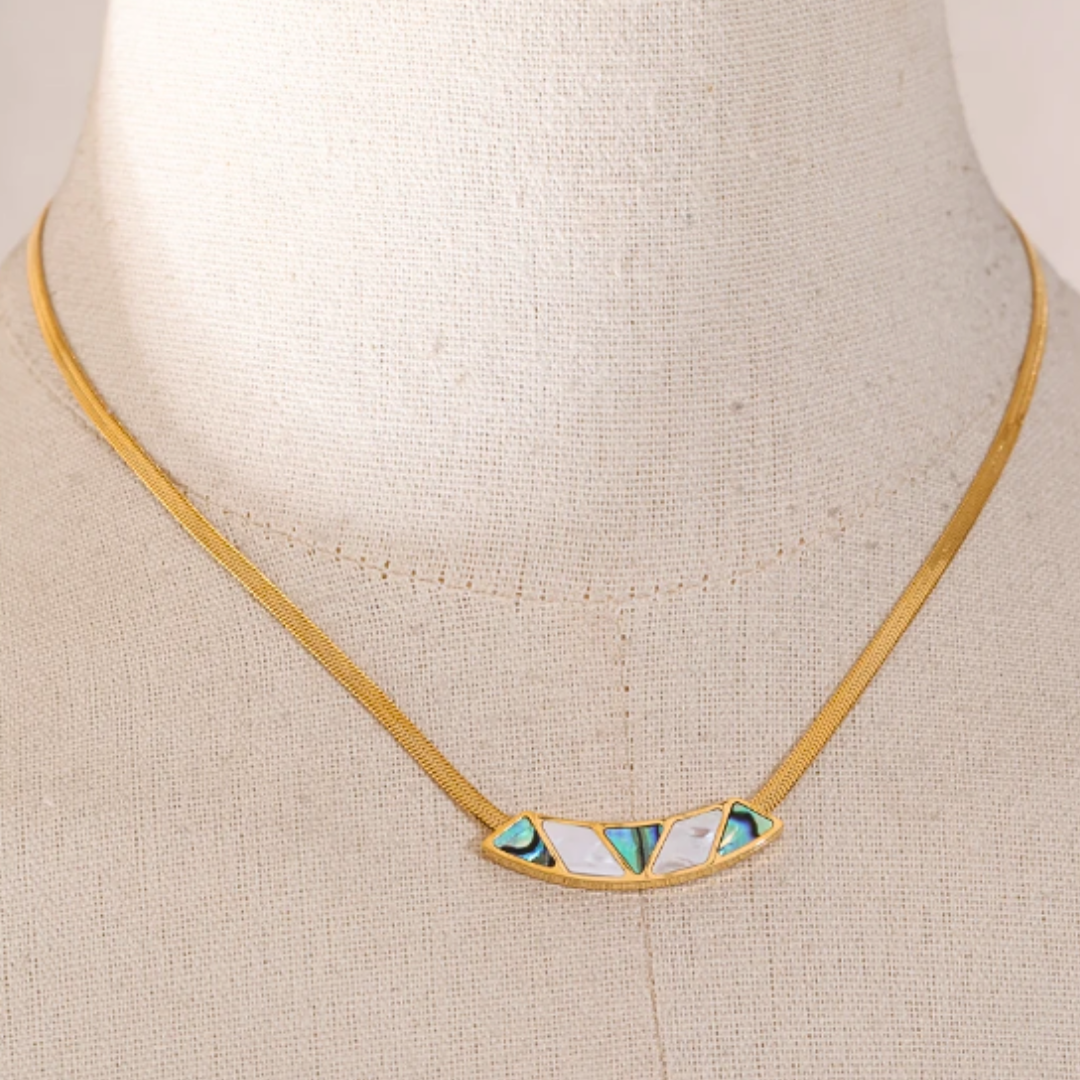 Colar de Corrente de Cobra