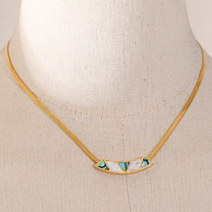 Colar de Corrente de Cobra