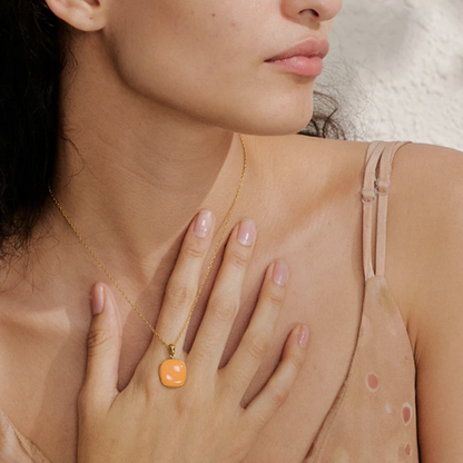 Colar de Pendente de Cor