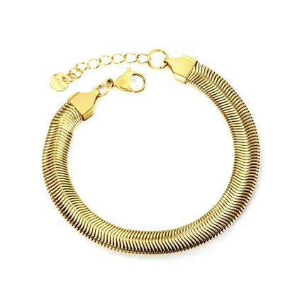 Pulseiras de Corrente em Aço Inox Corrente de Cobra